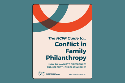 The NCFP Guide to Conflict in Family Philanthropy Cover