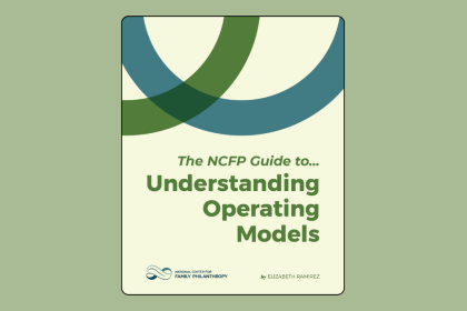 The NCFP Guide to Understanding Operating Models Cover