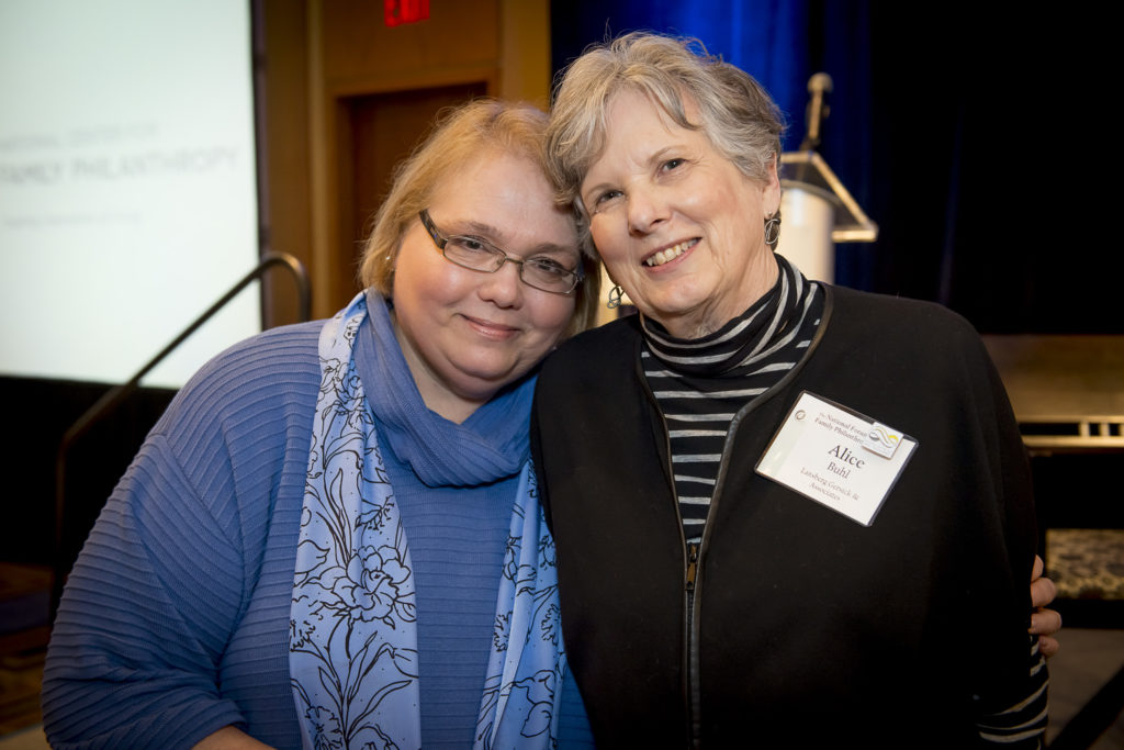 Ginny Esposito and Alice Buhl