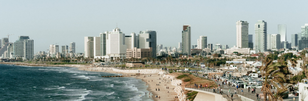 Photo of an Israeli beach