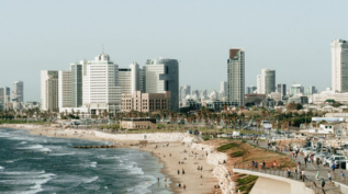 Photo of an Israeli beach