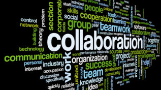 Wordle - Collaboration related words