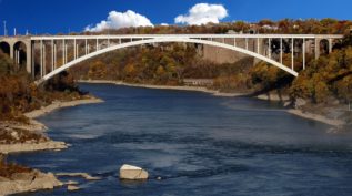 bridge over river