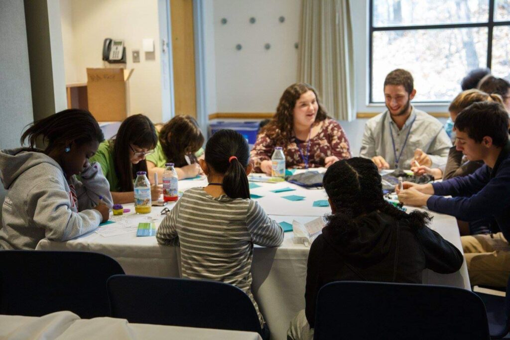 Attendees at a Youth Philanthropy Connect event