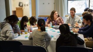 Attendees at a Youth Philanthropy Connect event