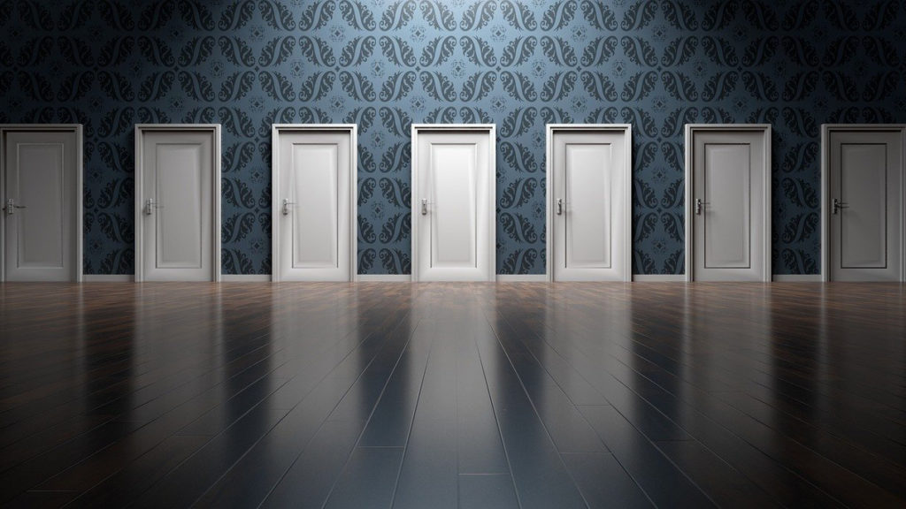 seven doors in a room - decision making and choices