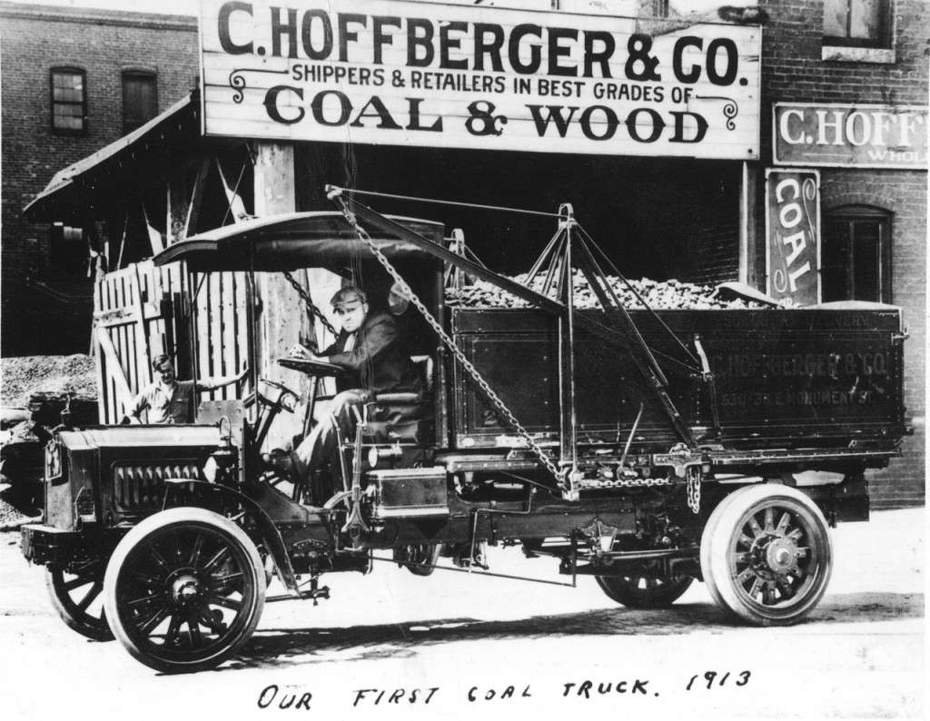 Hoffberger coalwood truck from 1913