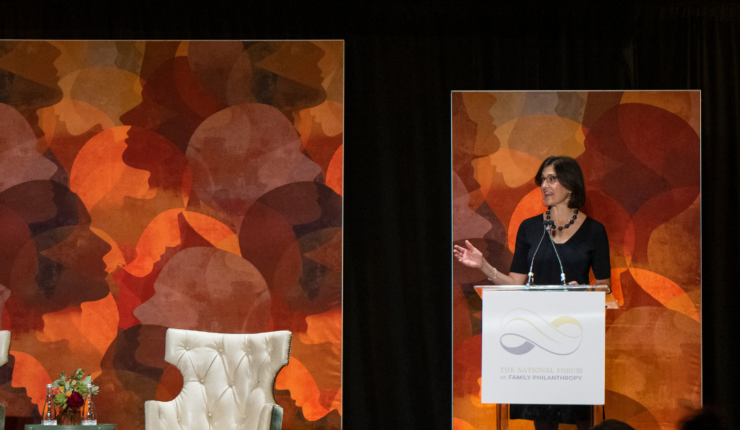 Kelly Nowlin Speaking at the NCFP 2022 Forum in San Francisco