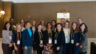 Community foundations networking at the 2022 National Forum on Family Philanthropy