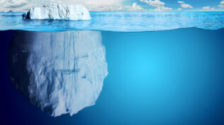 Tip of an iceberg